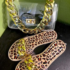 Sandals & Purse set Make Your Offer
